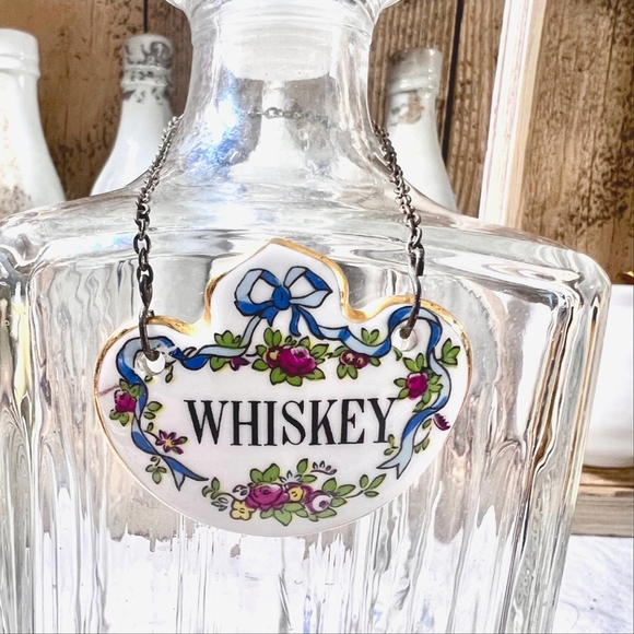 Q) Vintage "Whiskey" Fine Bone China Staffordshire, England - Picture 1 of 3